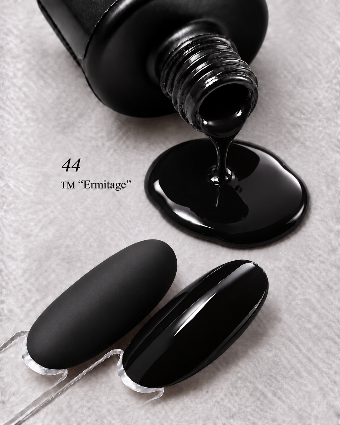 71992103-A05B-499B-9799-F6F7569B38A3 Gel polish “Exclusive” # 44 (black) - Image 1