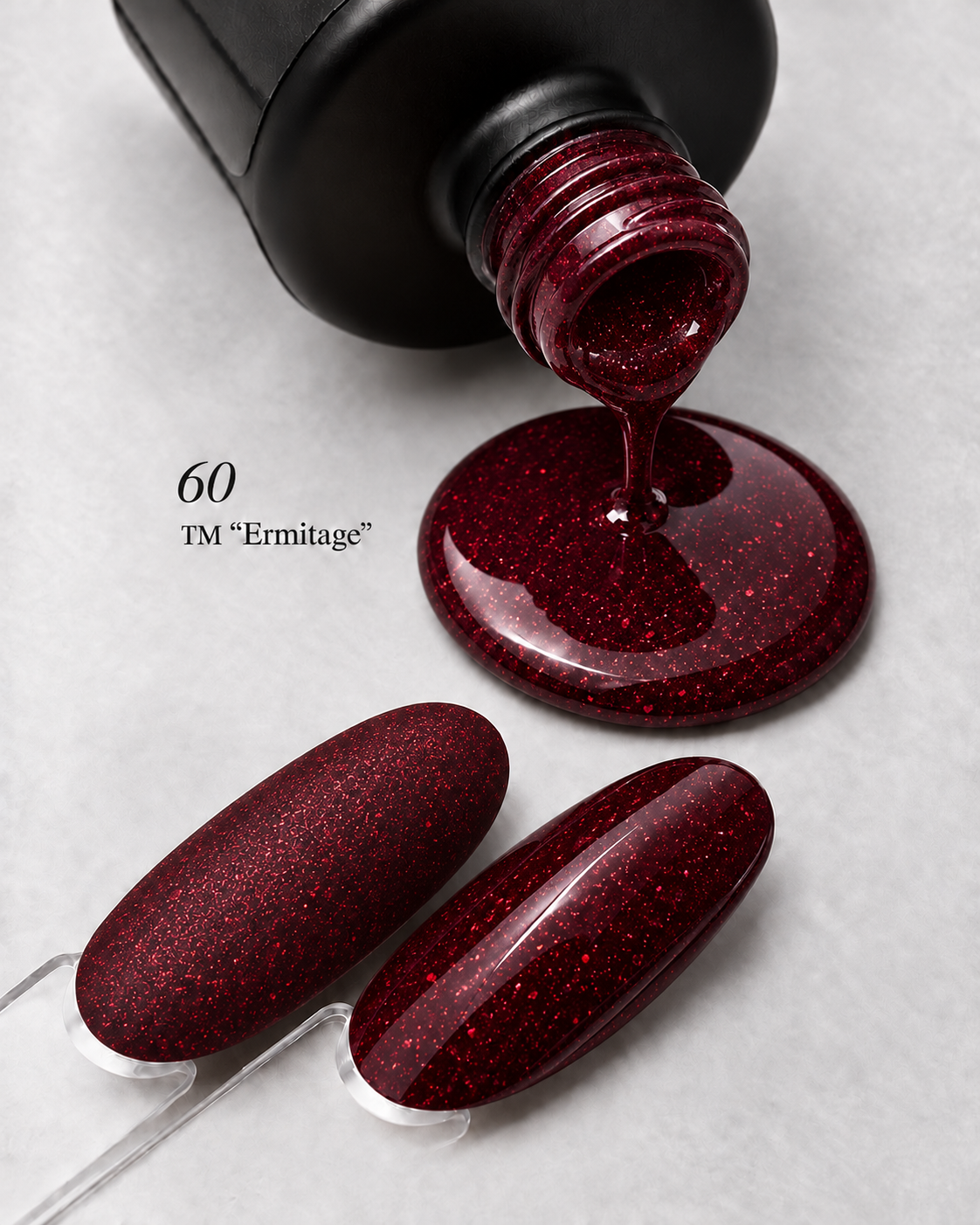 847D635A-2D81-40CC-9C18-AA499433214F Gel polish “Exclusive” # 60 - Image 1