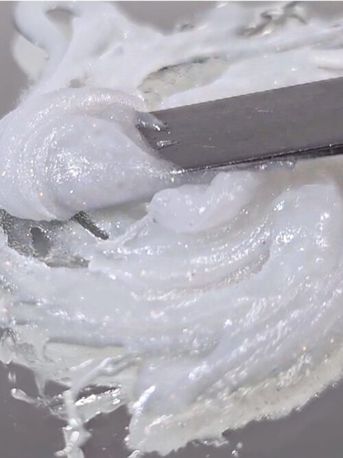 AcryGel  Glitter Milky White 30 ml - Image 4