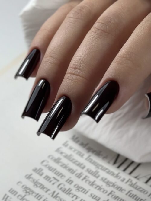 Gel polish “Exclusive” # 44 (black) - Image 7