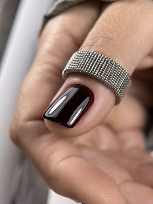 Gel polish “Exclusive” # 44 (black) - Image 4