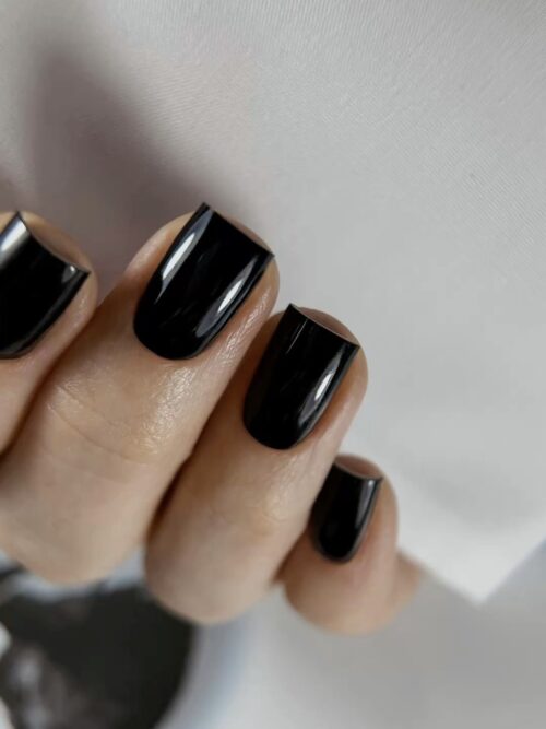 Gel polish “Exclusive” # 44 (black) - Image 5