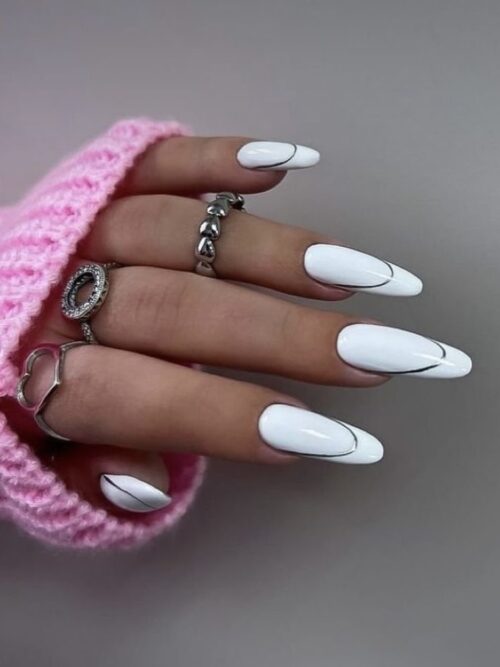 Gel polish “Exclusive” # 47 ( white) - Image 3