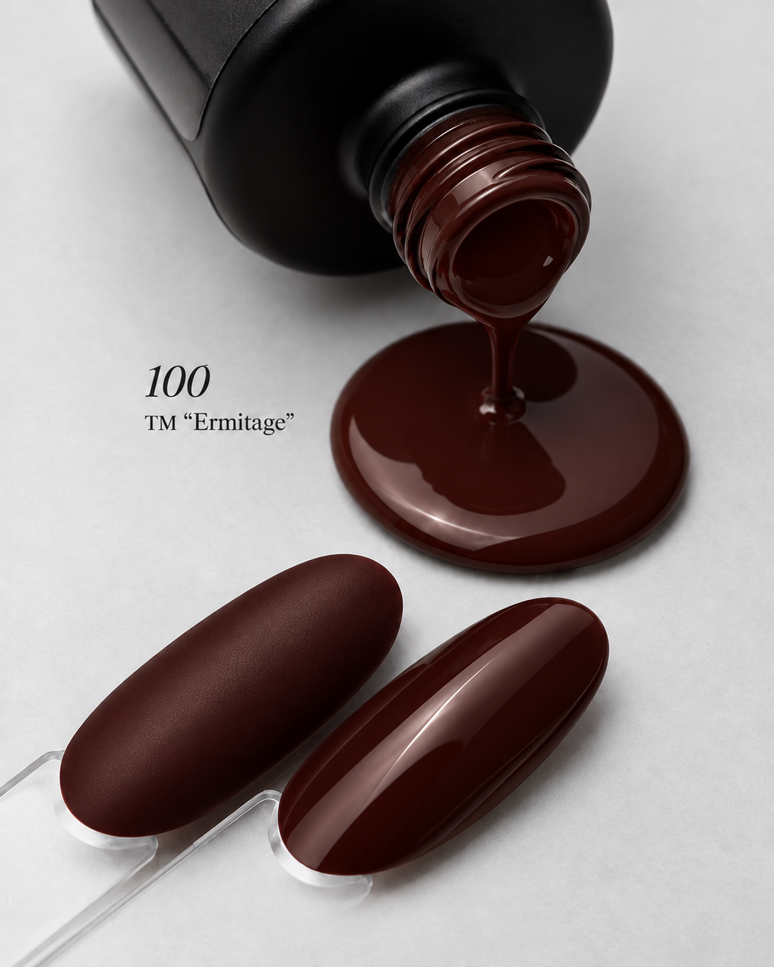 8E680B1D-6158-4609-BB3B-868E3DD2AE06 Gel polish “Exclusive” # 100 - Image 1