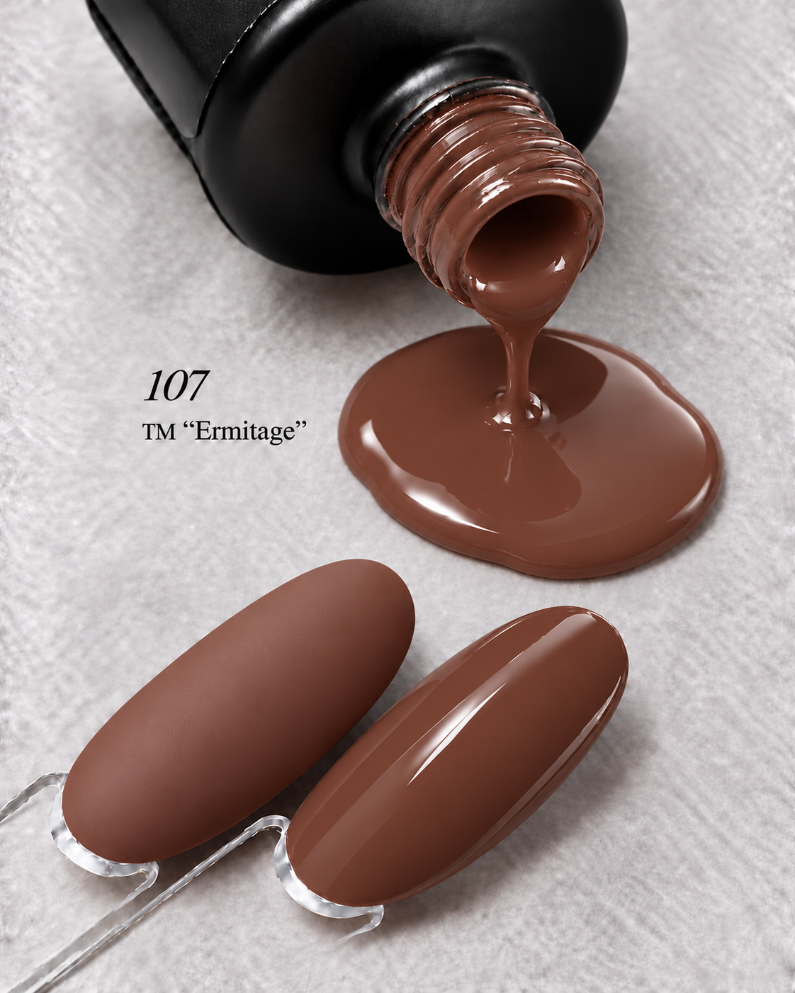 E38BEB4C-E89D-4622-9411-E9D089122355 Gel polish “Exclusive” # 107 - Image 1